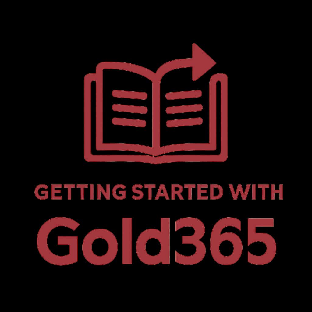 An icon representing the Getting Started guide for Gold365.