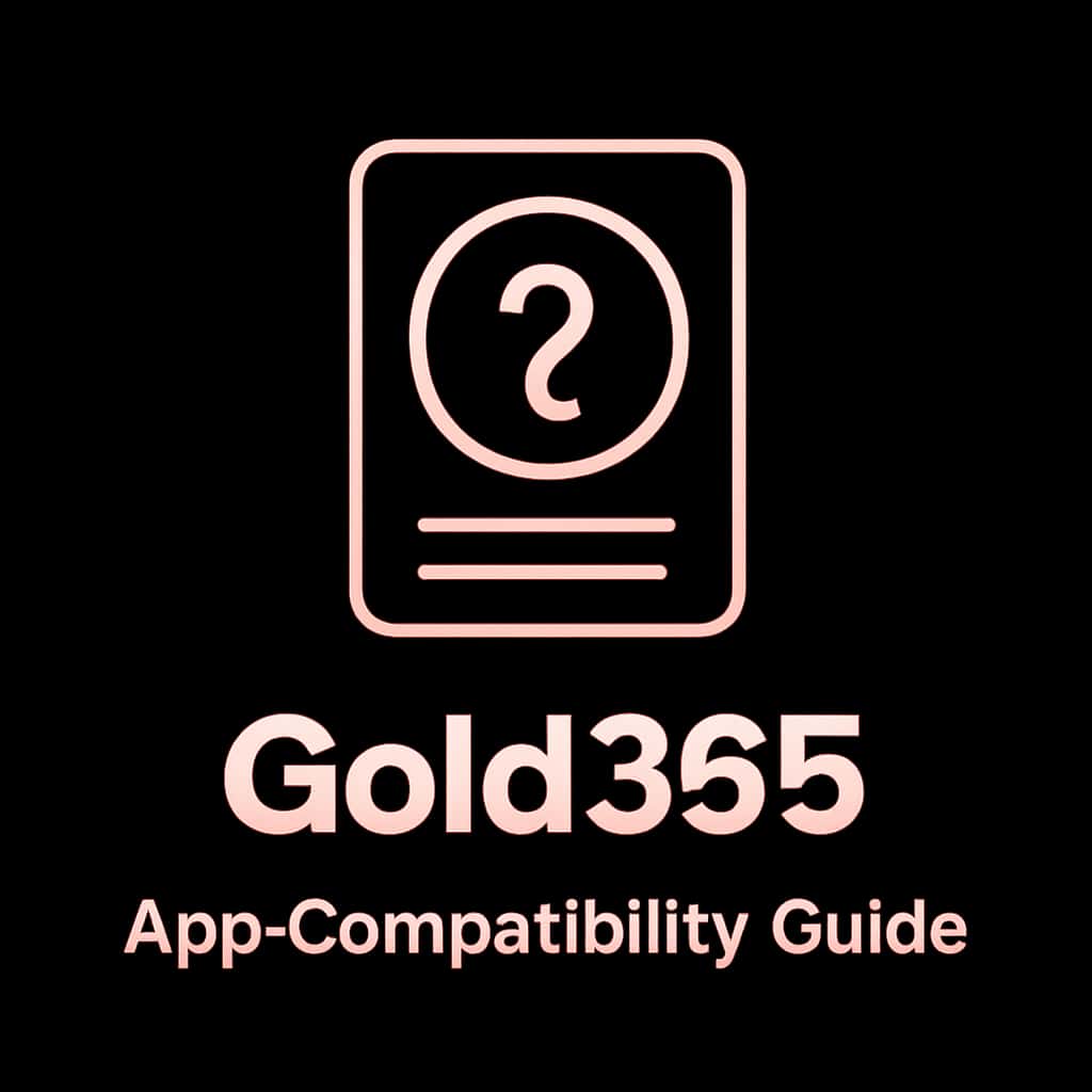 Icon representing the Gold365 App Compatibility Guide.