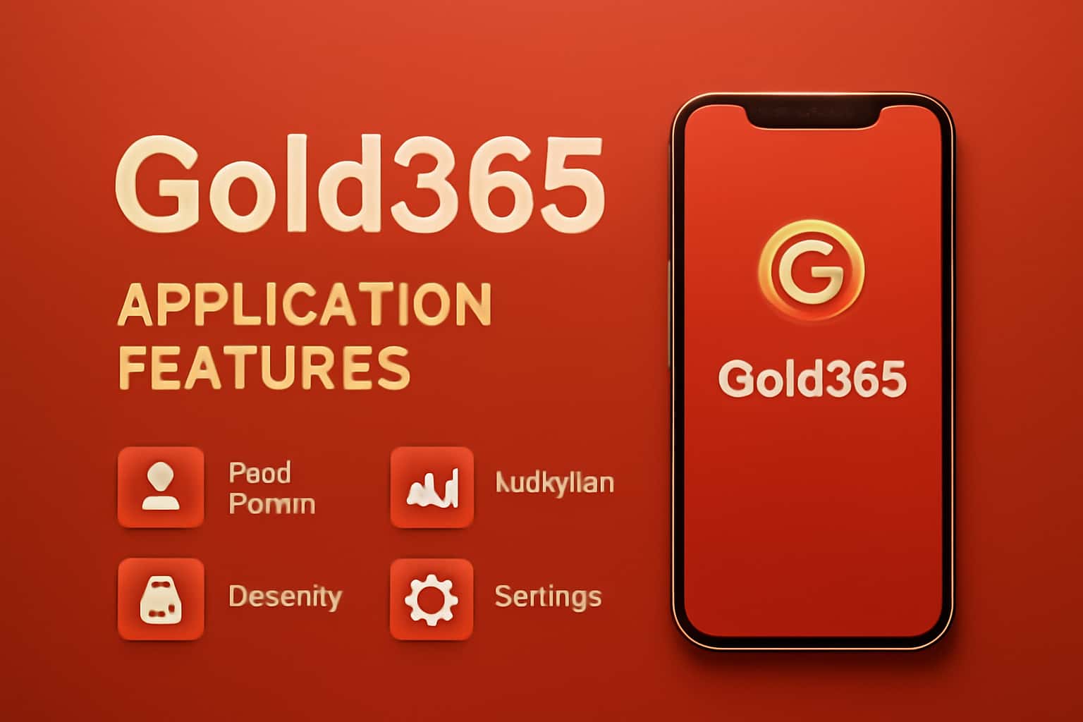 Visual representation of the Gold365 Application Features guide.