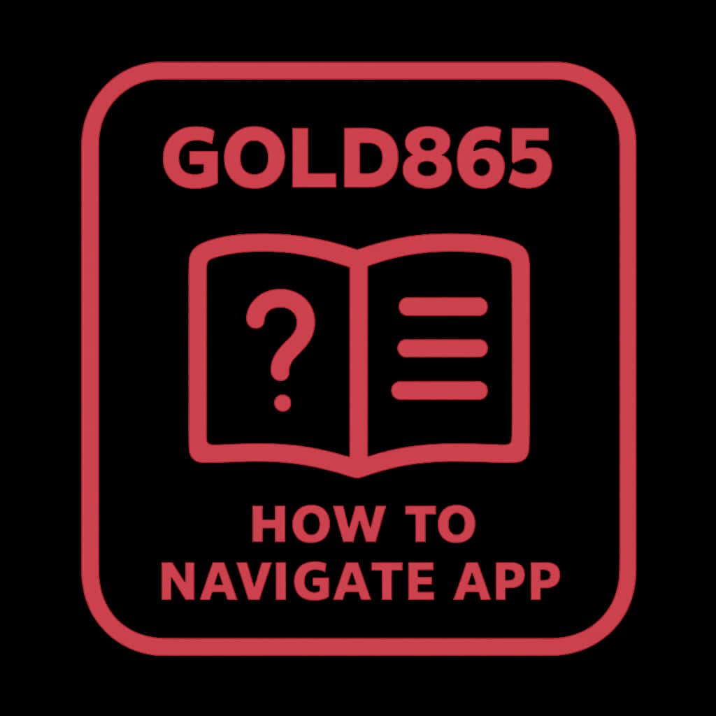 Icon representing the Gold365 app navigation guide