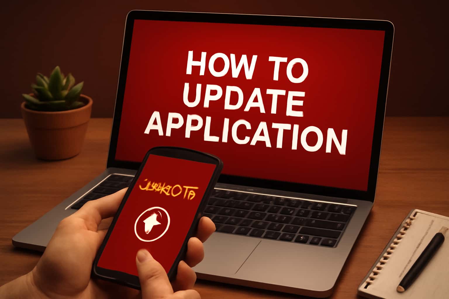 Visual guide on updating Gold365 application.