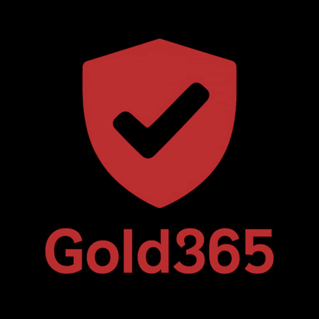 A badge illustrating the Gold365 app safety for iOS.